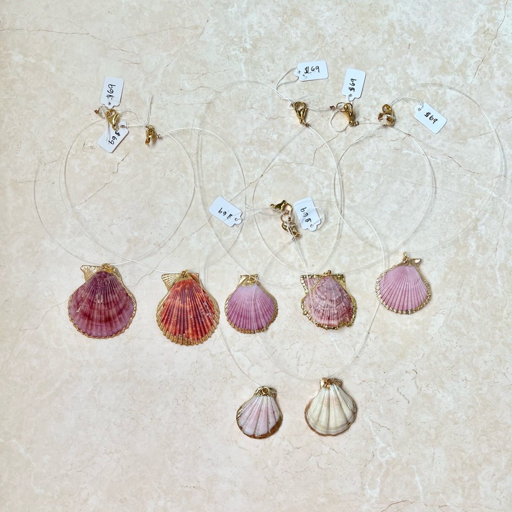 Seashell necklace